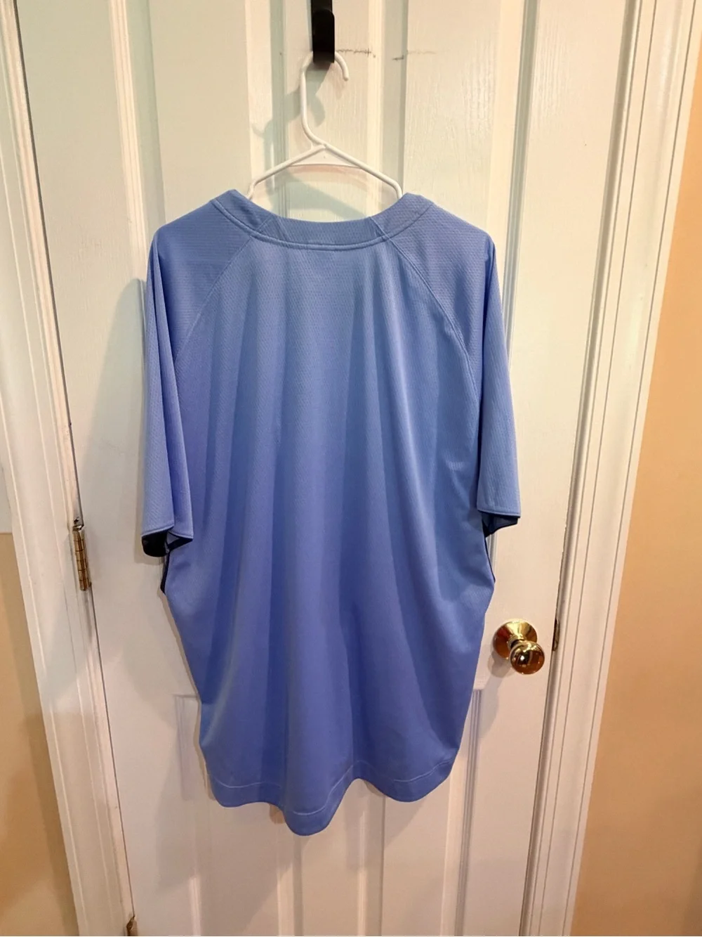Nike UNC Chapel Hill Baseball Jersey with Navy Trim Size XL